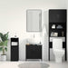 Dulap pentru chiuvetă de baie Stejar negru 60 x 30 x 60 cm - WALTI WALTI