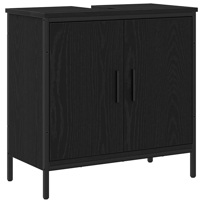 Dulap pentru chiuvetă de baie Stejar negru 60 x 30 x 60 cm - WALTI WALTI