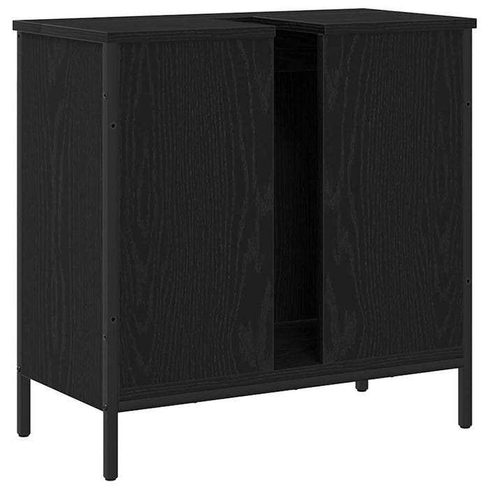 Dulap pentru chiuvetă de baie Stejar negru 60 x 30 x 60 cm - WALTI WALTI