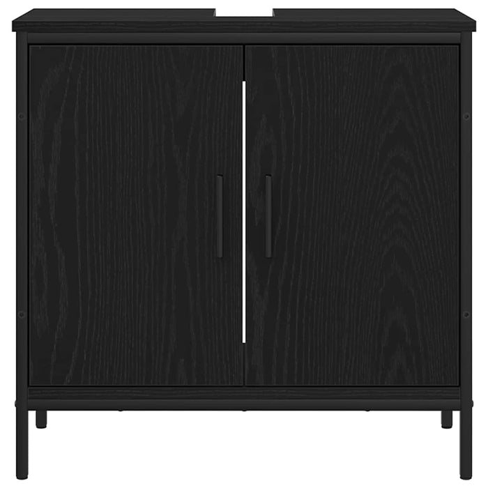 Dulap pentru chiuvetă de baie Stejar negru 60 x 30 x 60 cm - WALTI WALTI