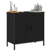 Dulap pentru chiuvetă de baie Stejar negru 60 x 30 x 60 cm - WALTI WALTI