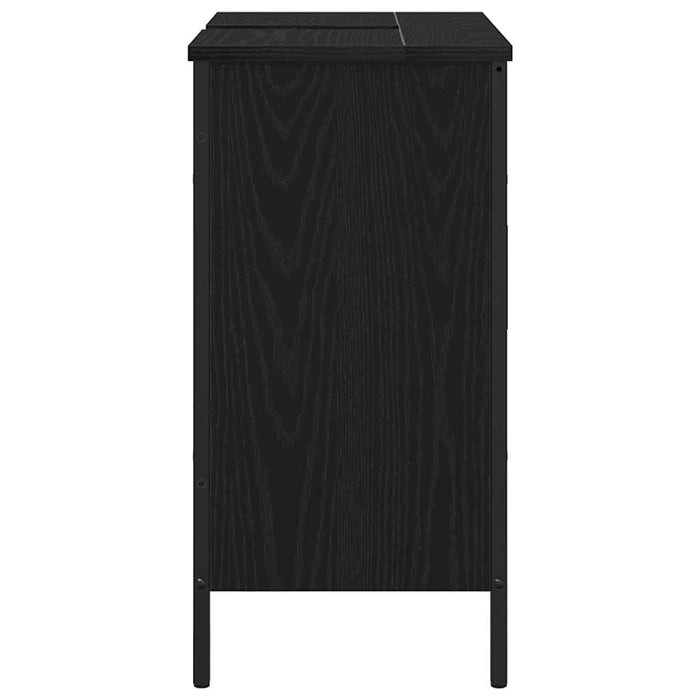 Dulap pentru chiuvetă de baie Stejar negru 60 x 30 x 60 cm - WALTI WALTI