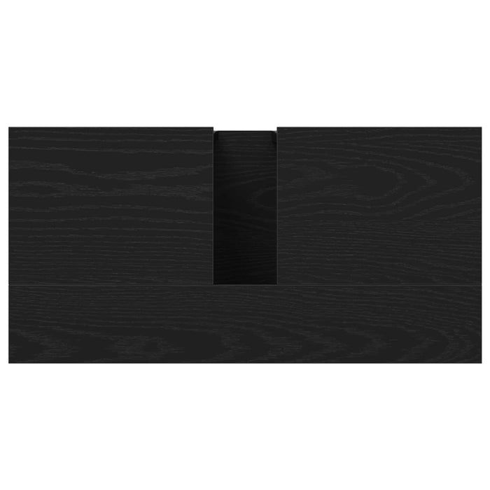 Dulap pentru Chiuveta de Baie Stejar Negru 60 x 30 x 60 cm - WALTI WALTI