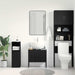 Dulap pentru chiuvetă de baie Stejar negru 60 x 30 x 60 cm - WALTI WALTI