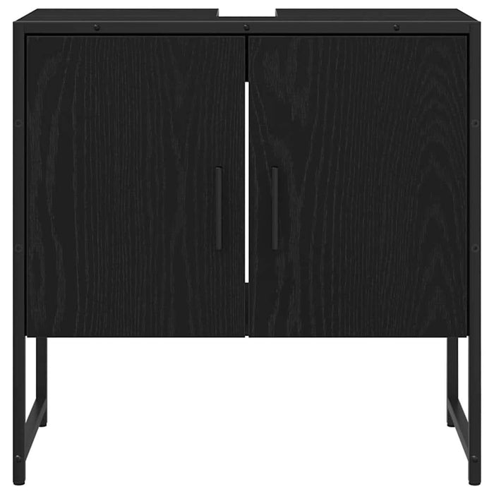 Dulap pentru chiuvetă de baie Stejar negru 60 x 30 x 60 cm - WALTI WALTI