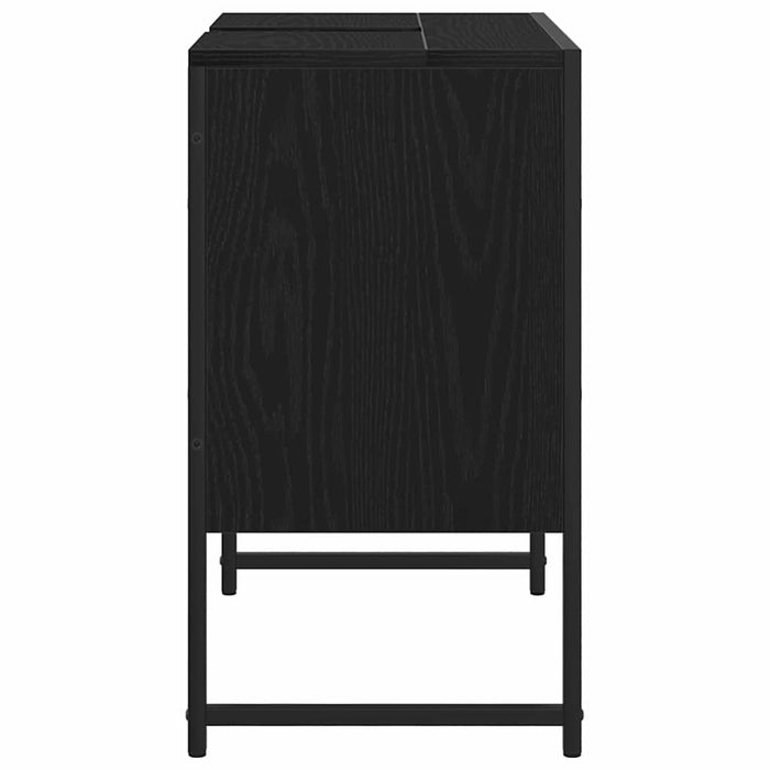 Dulap pentru chiuvetă de baie Stejar negru 60 x 30 x 60 cm - WALTI WALTI