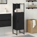 Dulap de Baie Stejar negru 33 x 33 x 120.5 cm Lemn compozit - WALTI WALTI