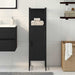 Dulap de Baie Stejar negru 33 x 33 x 120.5 cm Lemn compozit - WALTI WALTI