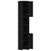 Dulap de baie din stejar negru 30x30x183,5 cm, lemn prelucrat - WALTI WALTI