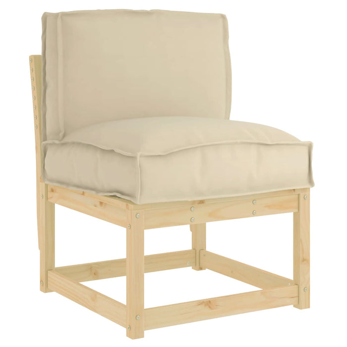 Pernă Bej 50 x 40 x 12 cm Material Oxford - WALTI WALTI
