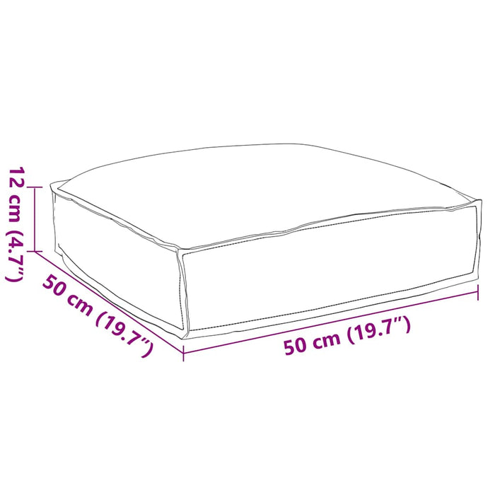 Pernă Roșu Vin 50 x 50 x 12 cm Material Oxford - WALTI WALTI