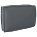 Pernă Antracit 60 x 40 x 12 cm Material Oxford - WALTI WALTI