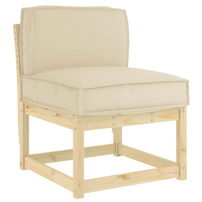 Pernă Bej 60 x 40 x 12 cm Material Oxford - WALTI WALTI