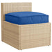 Pernă Albastru regal 60 x 60 x 12 cm Material Oxford - WALTI WALTI