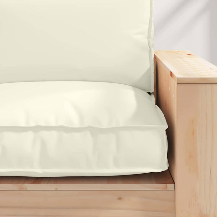 Pernă Crem 80 x 80 x 12 cm Material Oxford - WALTI WALTI
