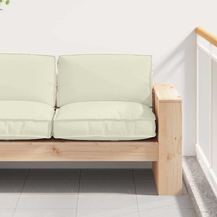 Pernă Crem 80 x 80 x 12 cm Material Oxford - WALTI WALTI