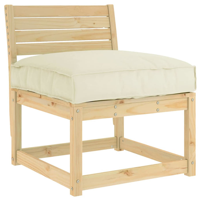 Pernă Crem 80 x 80 x 12 cm Material Oxford - WALTI WALTI