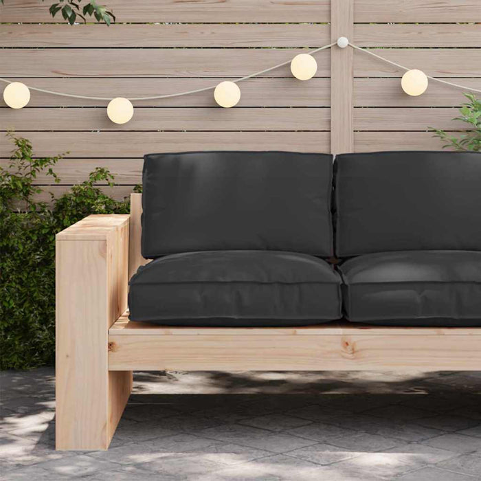 Pernă Negru 80 x 80 x 12 cm Material Oxford - WALTI WALTI
