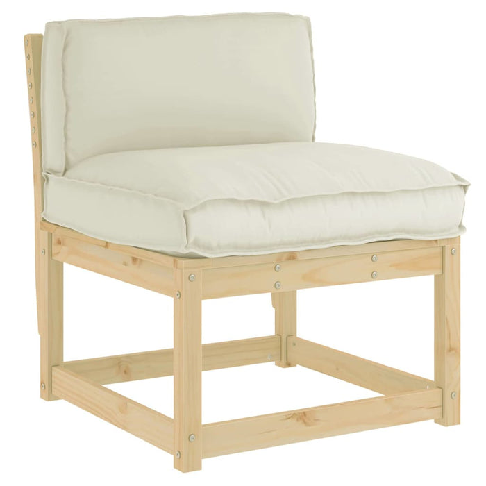 Pernă Crem 70 x 40 x 12 cm Material Oxford - WALTI WALTI
