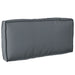 Pernă Antracit 80 x 40 x 12 cm Material Oxford - WALTI WALTI
