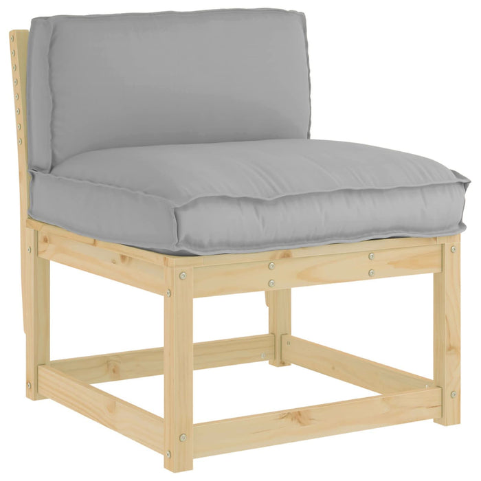 Pernă Gri 80 x 40 x 12 cm Material Oxford - WALTI WALTI
