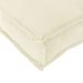 Pernă Crem 80 x 40 x 12 cm Material Oxford - WALTI WALTI