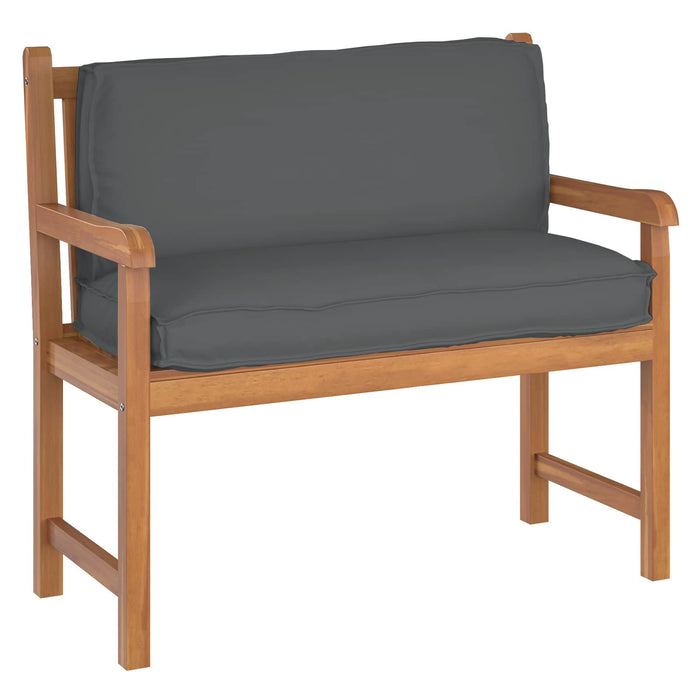 Pernă Antracit 120 x 40 x 12 cm Material Oxford - WALTI WALTI