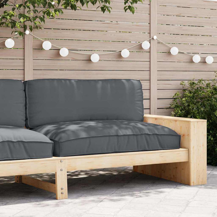Pernă pentru șezut din paleți Antracit 120 x 80 x 12 cm - WALTI WALTI