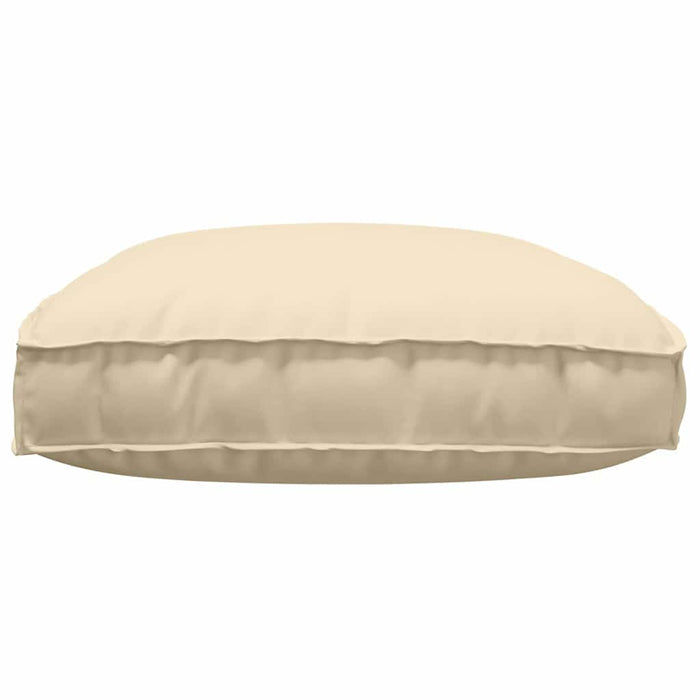 Pernă pentru șezut din paleți Bej 120 x 80 x 12 cm - WALTI WALTI