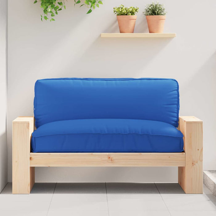 Pernă pentru șezut din paleți Albastru regal 120 x 80 x 12 cm - WALTI WALTI