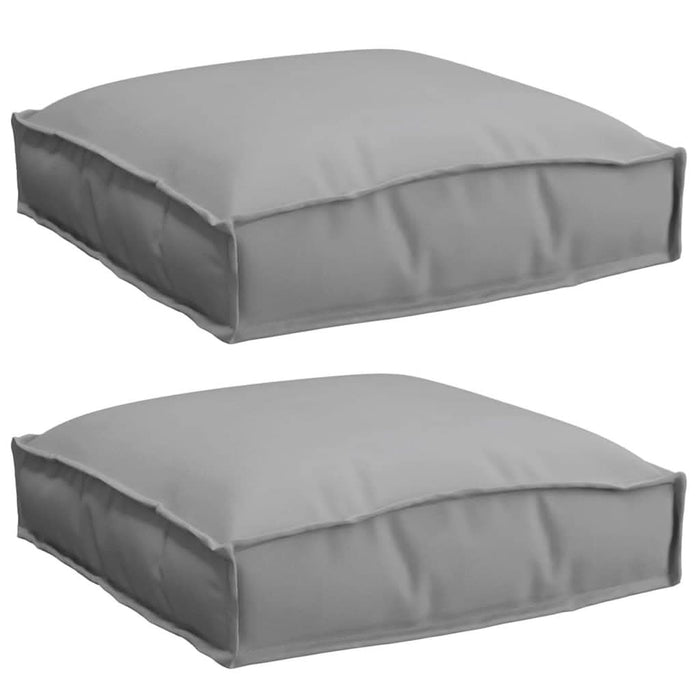 Pernă 2 pcs Gri 40 x 40 x 8 cm Material Oxford - WALTI WALTI