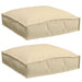 Pernă 2 pcs Bej 40 x 40 x 8 cm Material Oxford - WALTI WALTI