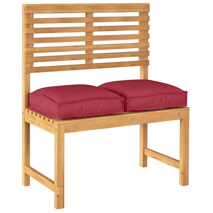Pernă 2 pcs Roșu Vin 40 x 40 x 8 cm Material Oxford - WALTI WALTI