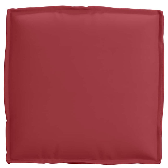 Pernă 2 pcs Roșu Vin 40 x 40 x 8 cm Material Oxford - WALTI WALTI