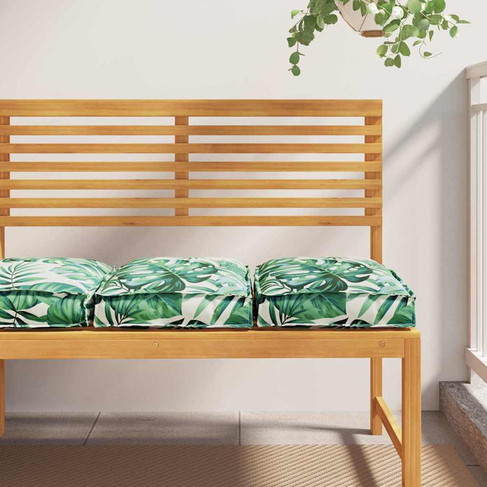 Pernă pentru șezut din paleți 2 pcs model frunze 40 x 40 x 8 cm - WALTI WALTI