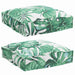 Pernă pentru șezut din paleți 2 pcs model frunze 40 x 40 x 8 cm - WALTI WALTI