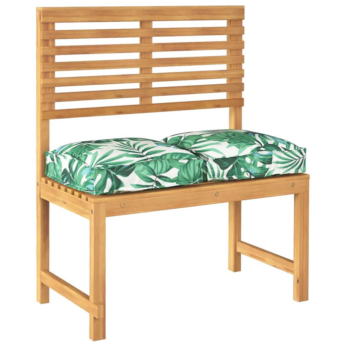 Pernă pentru șezut din paleți 2 pcs model frunze 40 x 40 x 8 cm - WALTI WALTI
