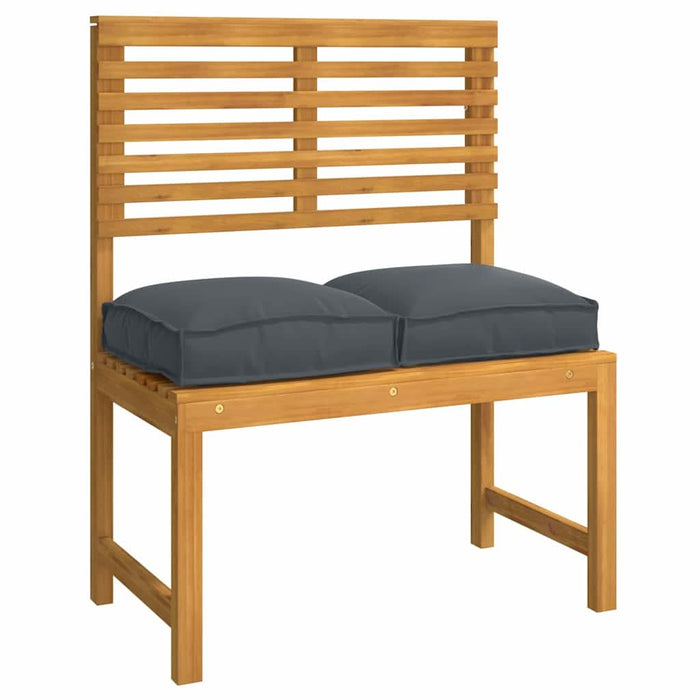Pernă pentru șezut din paleți 4 pcs Antracit 40 x 40 x 8 cm - WALTI WALTI