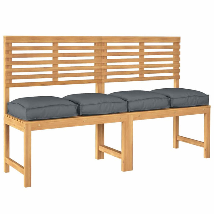Pernă pentru șezut din paleți 4 pcs Antracit 40 x 40 x 8 cm - WALTI WALTI