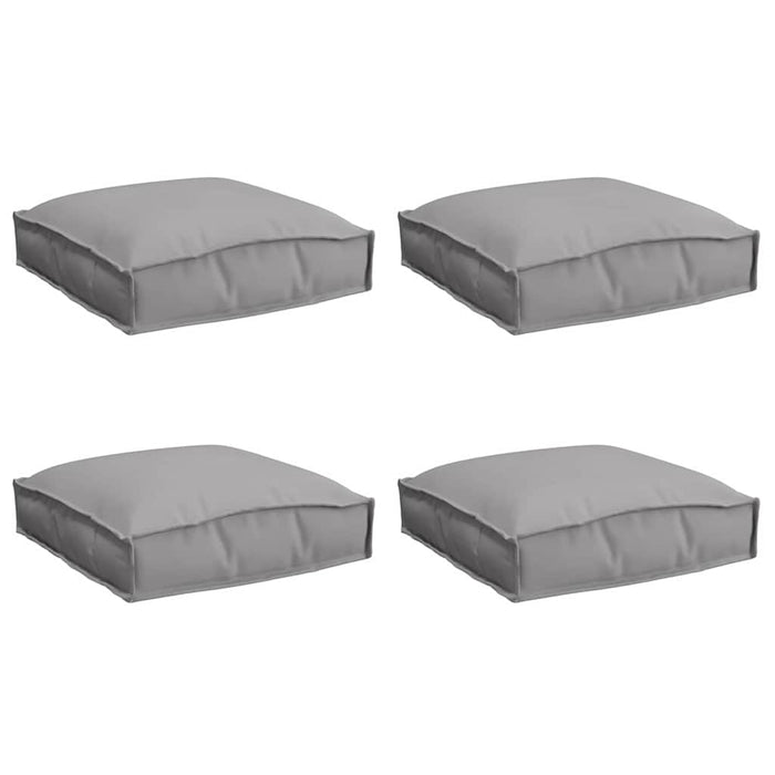 Pernă pentru șezut din paleți 4 pcs Gri 40 x 40 x 8 cm - WALTI WALTI