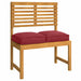 Pernă pentru șezut din paleți 4 pcs Roșu Vin 40 x 40 x 8 cm - WALTI WALTI