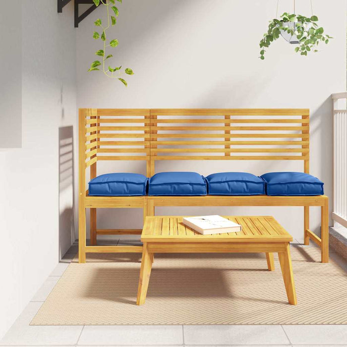 Pernă pentru șezut din paleți 4 pcs Albastru regal - WALTI WALTI