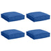 Pernă pentru șezut din paleți 4 pcs Albastru regal - WALTI WALTI