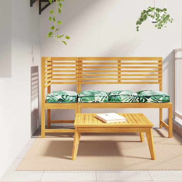 Pernă pentru șezut din paleți 4 pcs model frunze 40 x 40 x 8 cm - WALTI WALTI