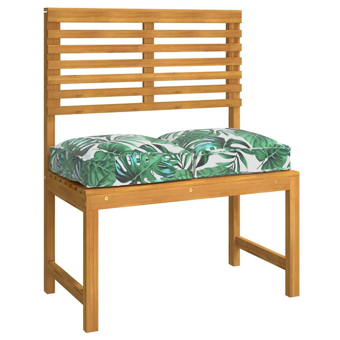Pernă pentru șezut din paleți 4 pcs model frunze 40 x 40 x 8 cm - WALTI WALTI