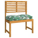 Pernă pentru șezut din paleți 4 pcs model frunze 40 x 40 x 8 cm - WALTI WALTI