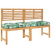 Pernă pentru șezut din paleți 4 pcs model frunze 40 x 40 x 8 cm - WALTI WALTI