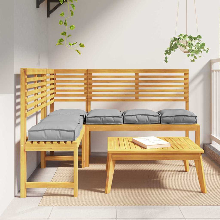Pernă 6 pcs Gri 40 x 40 x 8 cm Material Oxford - WALTI WALTI