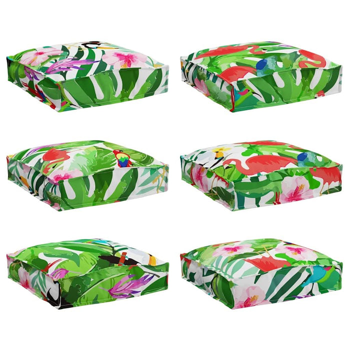 Pernă pentru șezut din paleți 6 pcs Multicolour 40 x 40 x 8 cm - WALTI WALTI