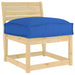 Pernă Albastru regal 60 x 40 x 8 cm Material Oxford - WALTI WALTI